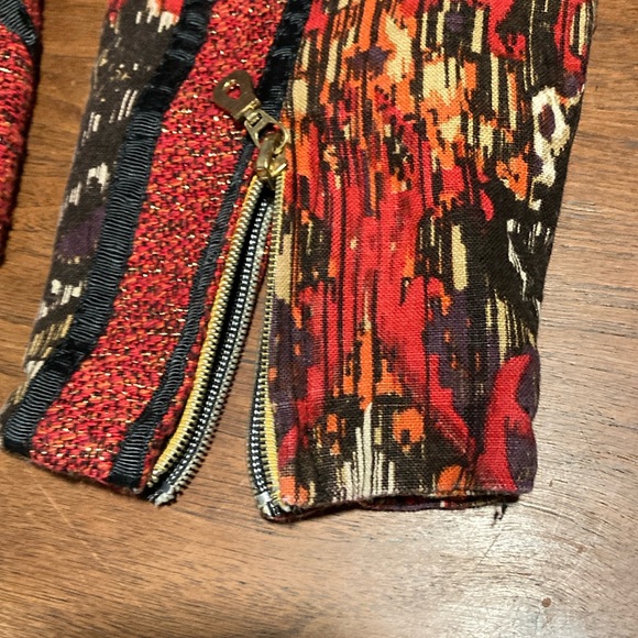 Berek linen appliqué jacket L - Picture 11 of 12